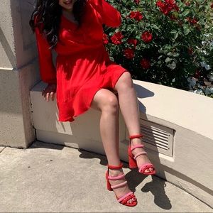 Express Red Dress